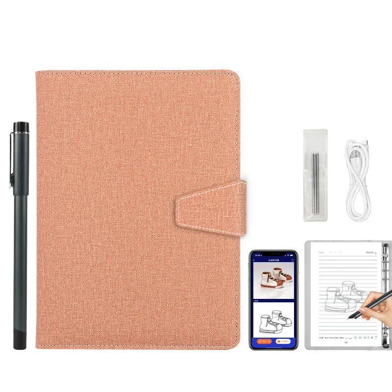 Cuaderno Digital Inteligente con Bolígrafo Bluetooth y Sincronización en la Nube